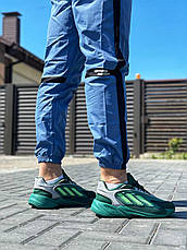 Чоловічі кросівки Adidas Ozelia Dark Green Hi Res Yellow GX3631, фото 5