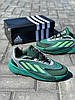 Чоловічі кросівки Adidas Ozelia Dark Green Hi Res Yellow GX3631, фото 8