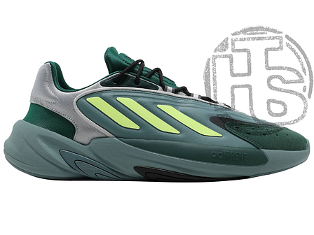 Чоловічі кросівки Adidas Ozelia Dark Green Hi Res Yellow GX3631, фото 1