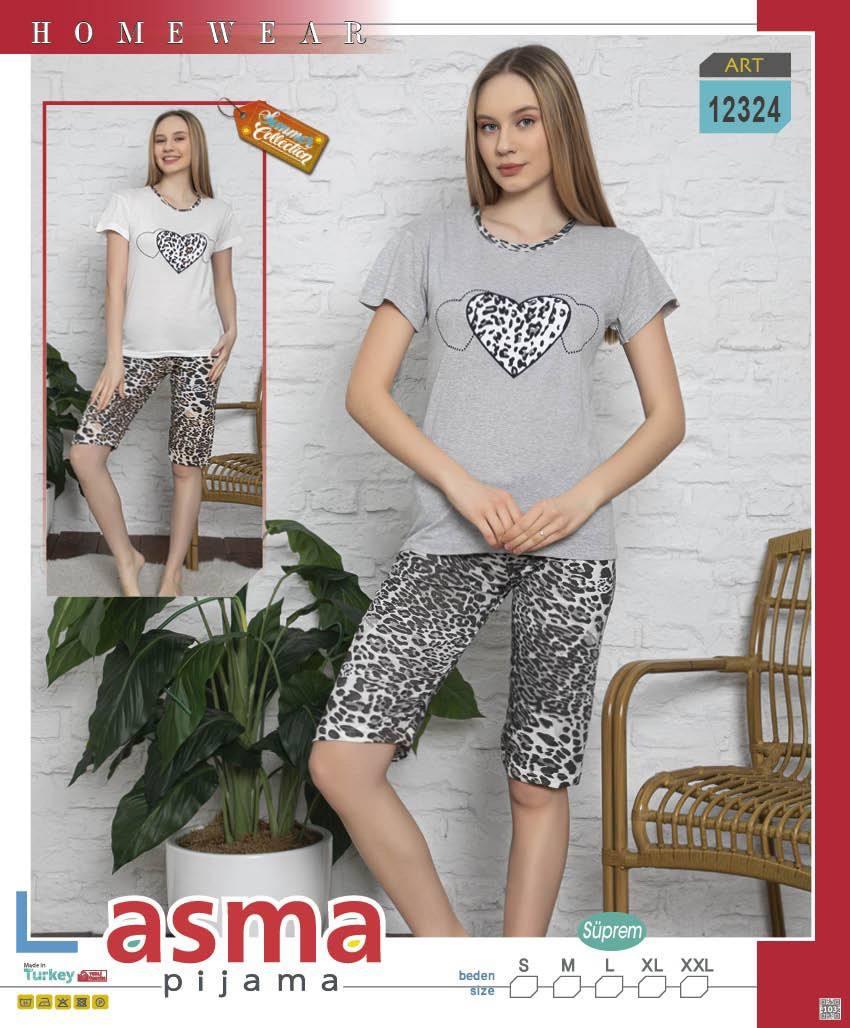 Піжама футболка з бриджами ASMA 12324