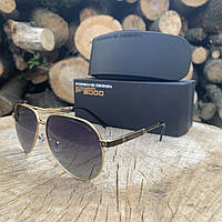 Солнцезащитные очки PORSCHE DESIGN 8421 Polarized черный в золоте 2022