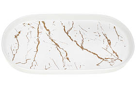 Блюдо фарфорове овальне Кінцуги, 30см