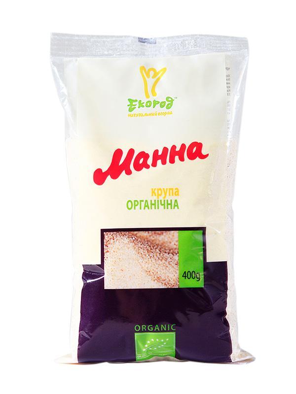 Манка органічна, 400г Екород