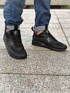 Кросівки чоловічі чорні зимові Nike Air Max 90 (01132), фото 9