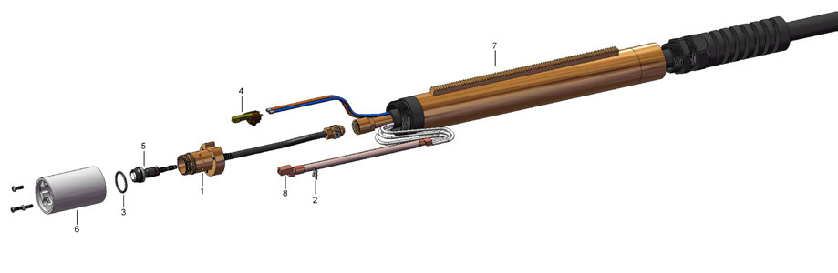 Витратні матеріали до плазмових пальників POWERMAX 1650 T100/T100M механічний різак, фото 1