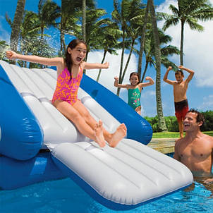 Надувний ігровий центр — водна гірка Intex 58849, «Water Slide», 333х206х117 см, фото 3