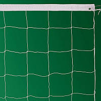 Волейбольная сетка узловая с тросом 2,5мм ячейка 15*15 см SO-0943: Gsport