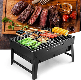 Складаний барбекю гриль портативний мангал BBQ Grill Portable — жароміцний Найкраща ціна! BF