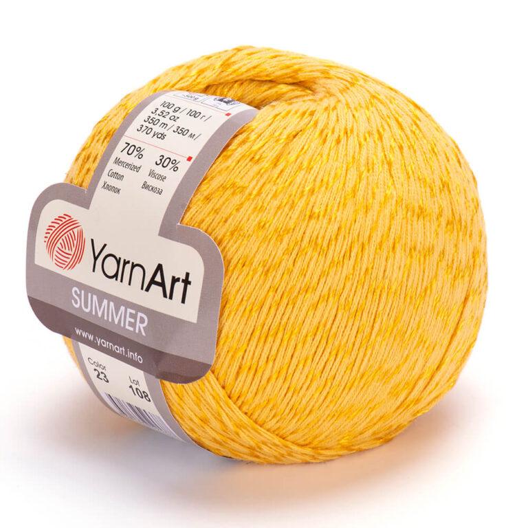YarnArt Summer — 23 жовтий
