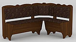 Кутовий кухонний диванчик Родос з нішами для зберігання, фото 9