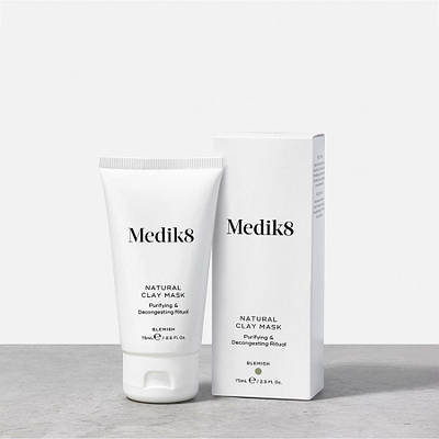 Medik 8 Natural Clay Mask Очищувальна детокс-маска з глинами