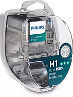 Галогеновые лампы Philips X-tremeVision Pro150 H1