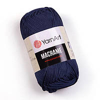 YarnArt Macrame — 162 темно-синій