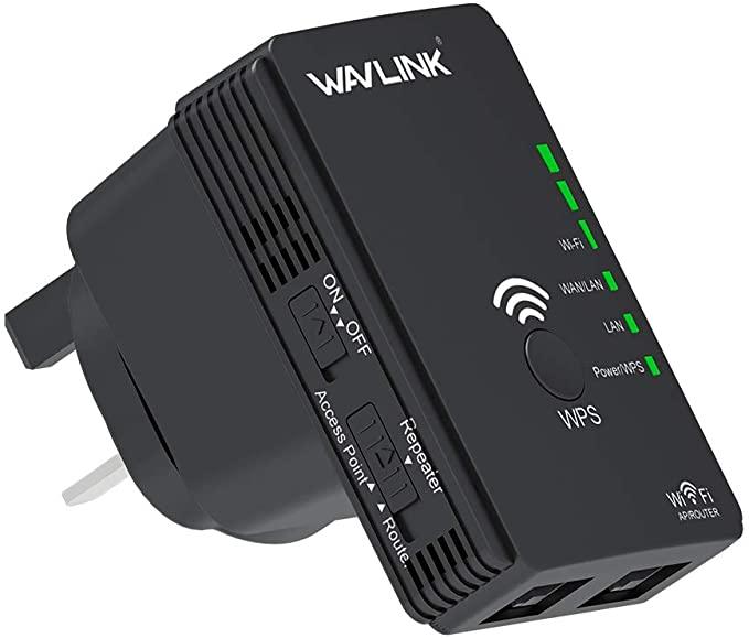 Wi-Fi WAVLINK AC750, дводіапазонний підсилювач репітер повторювач