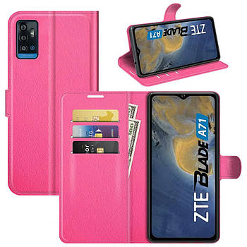 Чохол-книжка Litchie Wallet для ZTE Blade A71 Rose