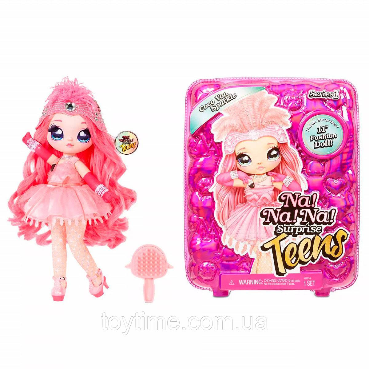 NA! NA! NA! SURPRISE серії Teens КОКО ФОН СПАРКЛ / NA! NA! NA! SURPRISE Teens series Coco Von Sparkle