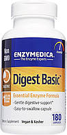 Enzymedica, Digest Basic (180 капс.), ферменты, энзимы, enzymes