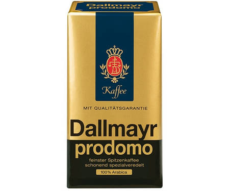 Ящик кави мелена Dallmayr Prodomo 500 гр (у ящику 12 шт), фото 2