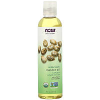 Органическое касторовое масло NOW Foods "Organic Castor Oil" (237 мл)