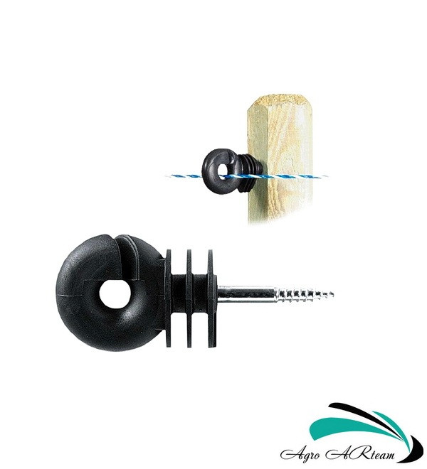 Ізолятор посилений для електропастуха під дерев'яні стовпчики, Польща