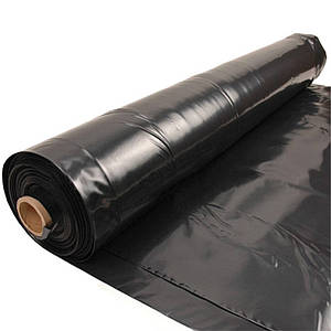 СтройПЕ Т Плівка чорна 170 мкм 3х50 рулон гідроізоляція та пакування