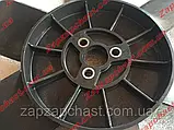 Крильчатка Ваз 2101 2102 2103 2104 2105 2106 2107 6-ти лопатева чорна, фото 3