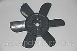 Крильчатка Ваз 2101 2102 2103 2104 2105 2106 2107 6-ти лопатева чорна, фото 4