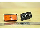 Повторювач поворотів на крило ваз 2105 2107 жовтий на болтах, фото 6