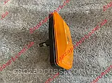 Повторювач поворотів на крило ваз 2103 2106 2121 нива жовтий на засувках, фото 3