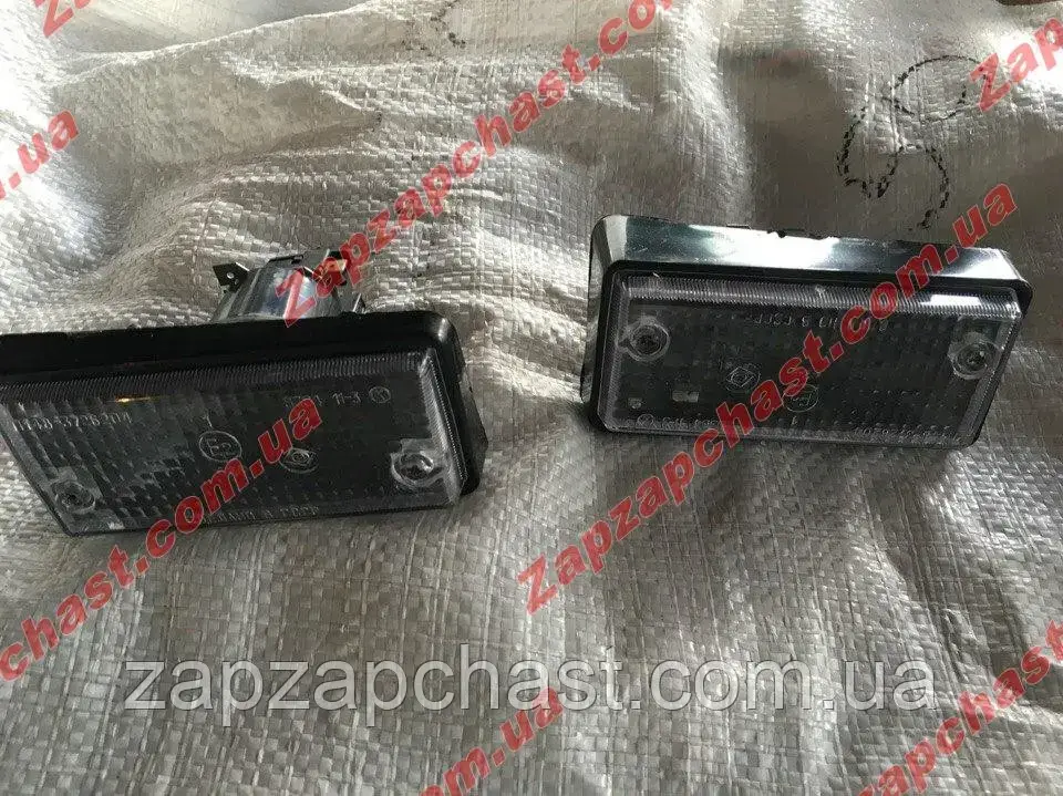 Підфарники ваз 2101 білі корпус чорний 2101-3712010, фото 1