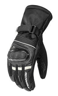 Мото-рукавички Зимові із захистом кісточок кулака MOTOWOLF XXL Чорний MDL0318