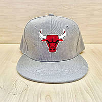 Снепбек Chicago Bulls серого цвета