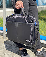 Сумка для ноутбука 17" Pipo black поліестр, фото 2