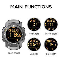 МУЖКІ НАРУЧНІ ГОДИ North Edge Laker 5BAR, фото 5