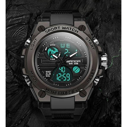 МУЖКІ НАРУЧНІ ЧАСИ Sanda Tattoo, фото 1