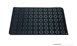 Кондитерський килимок для макаронс 600х400 мм Ø 40 мм Silikomart MAC02/C