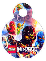 Медали "Ninjago". В упак: 10 шт. Диаметр: 75 мм.