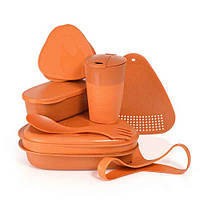 Набор туристической посуды Light My Fire MealKit BIO 8 pcs Rusty Orange (2413610310)