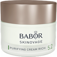 Насыщенный очищающий крем Babor для жирной и проблемной кожи лица SKINOVAGE Purifying Cream Rich 50 мл