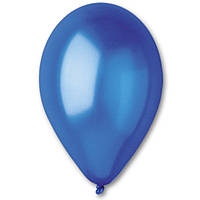 Латексные воздушные шары Gemar 10"/54 Металлик синий