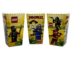 Коробки для попкорну Ninjago. В упаковку: 5 штук