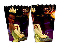 Коробки для попкорну "Принцеса Жаба". В упаковку:6 шт.
