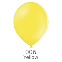 Шар воздушный BELBAL пастель 006 Жёлтый Yellow 12" (30см)