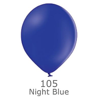 Шар воздушный BELBAL пастель 105 Темно-синий Dark blue 12" (30см)