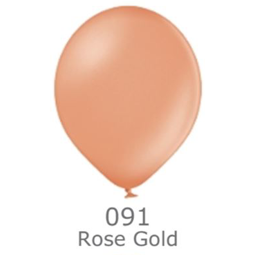 Куля повітряна BELBAL металік 091 Рожеве золото Pink gold 12" (30см)