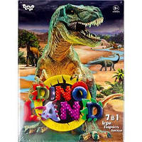 Набор креативное творчество "Dino Land" 7в1 Danko toys DL-01 01 U укр