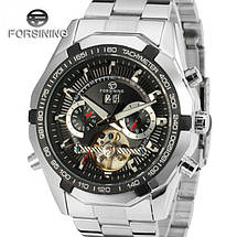 МУЖКІ НАРУЧНІ ГОДИ Forsining Texas, фото 5