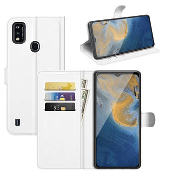 Чохол-книжка Litchie Wallet для ZTE Blade A51 White