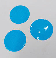 Конфетті кружечки блакитні 2,3 см (10 грам)