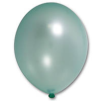 Латексный шар без рисунка BELBAL 85/074 металлик Зеленый 10.5" 27 см